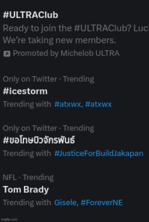 daily trending on twat post | made w/ Imgflip meme maker