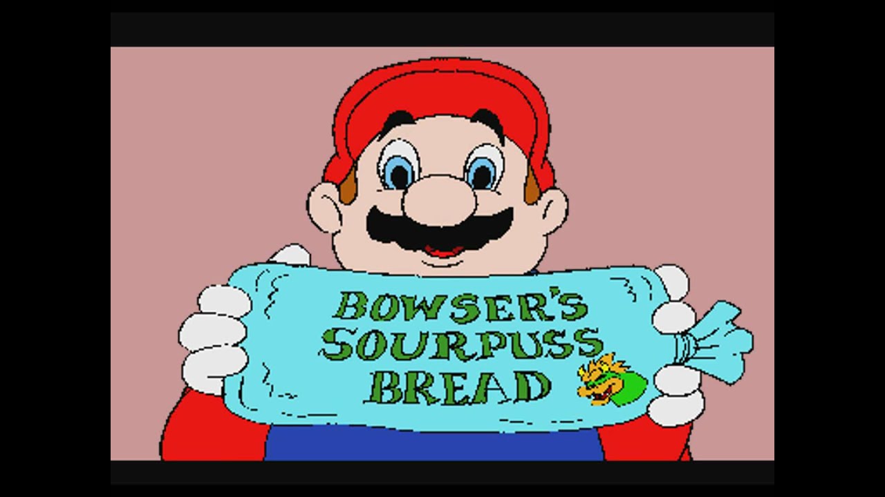 Mario Loves Toast Blank Meme Template