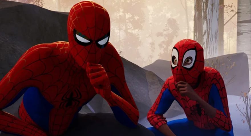 High Quality spiderman with copycat Blank Meme Template