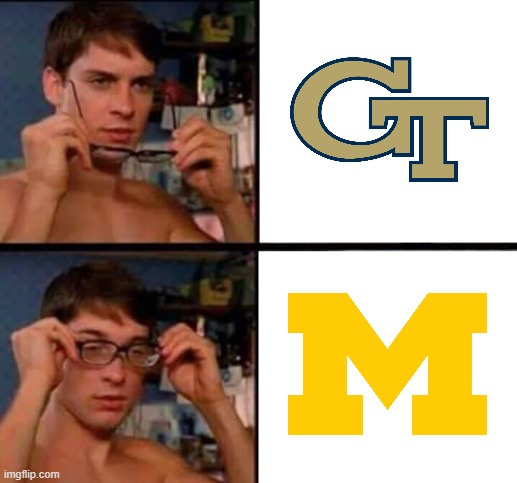 Peter Parker's Glasses | image tagged in peter parker's glasses,CollegeFootballRisk | made w/ Imgflip meme maker