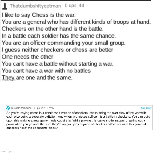 wh-wha-huh? | image tagged in chess,checkers | made w/ Imgflip meme maker