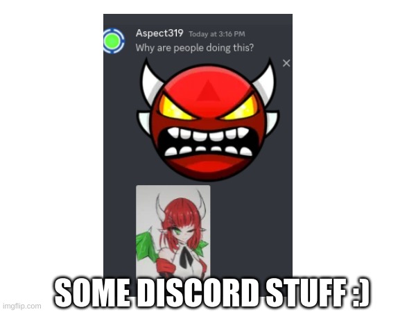:) | SOME DISCORD STUFF :) | image tagged in discord | made w/ Imgflip meme maker