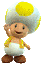 Yellow Toad Cheering Blank Meme Template