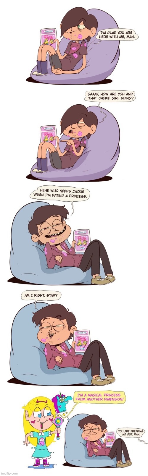 image tagged in morningmark,svtfoe,comics/cartoons,star vs the forces of evil,comics,memes | made w/ Imgflip meme maker