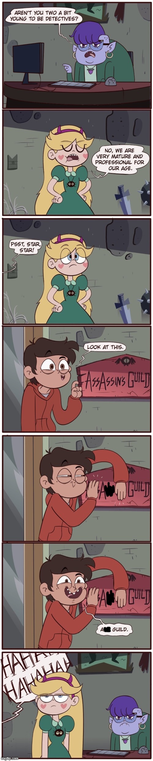 image tagged in morningmark,svtfoe,comics/cartoons,star vs the forces of evil,comics,memes | made w/ Imgflip meme maker