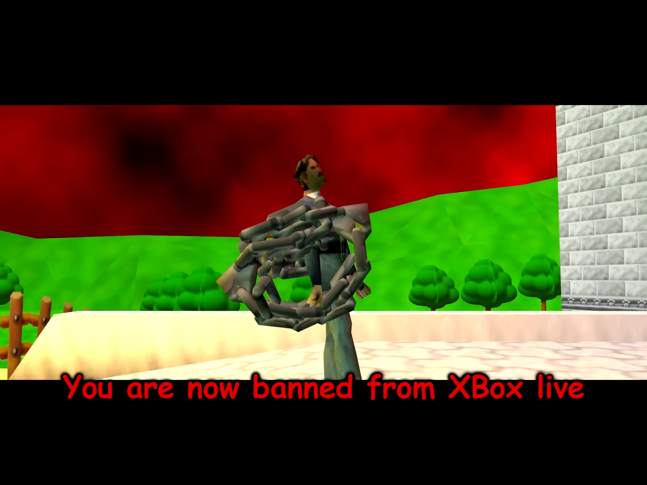 You are now banned from Xbox live Blank Meme Template