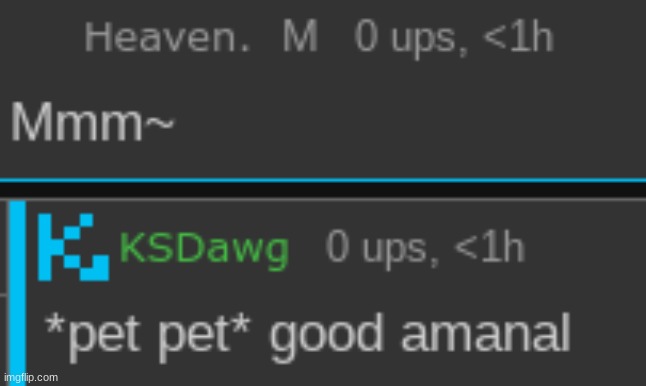 good amanal | made w/ Imgflip meme maker