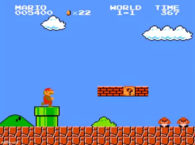 Super Mario bros classic | image tagged in super mario bros classic | made w/ Imgflip meme maker