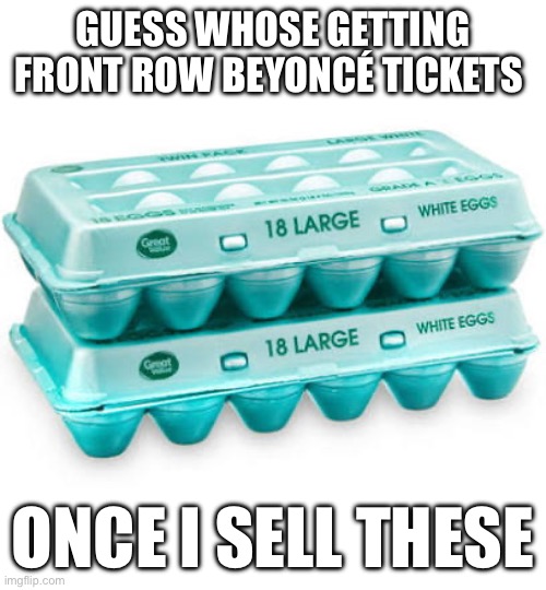 Beyoncé Tickets | GUESS WHOSE GETTING FRONT ROW BEYONCÉ TICKETS; ONCE I SELL THESE | image tagged in beyonce,concert | made w/ Imgflip meme maker