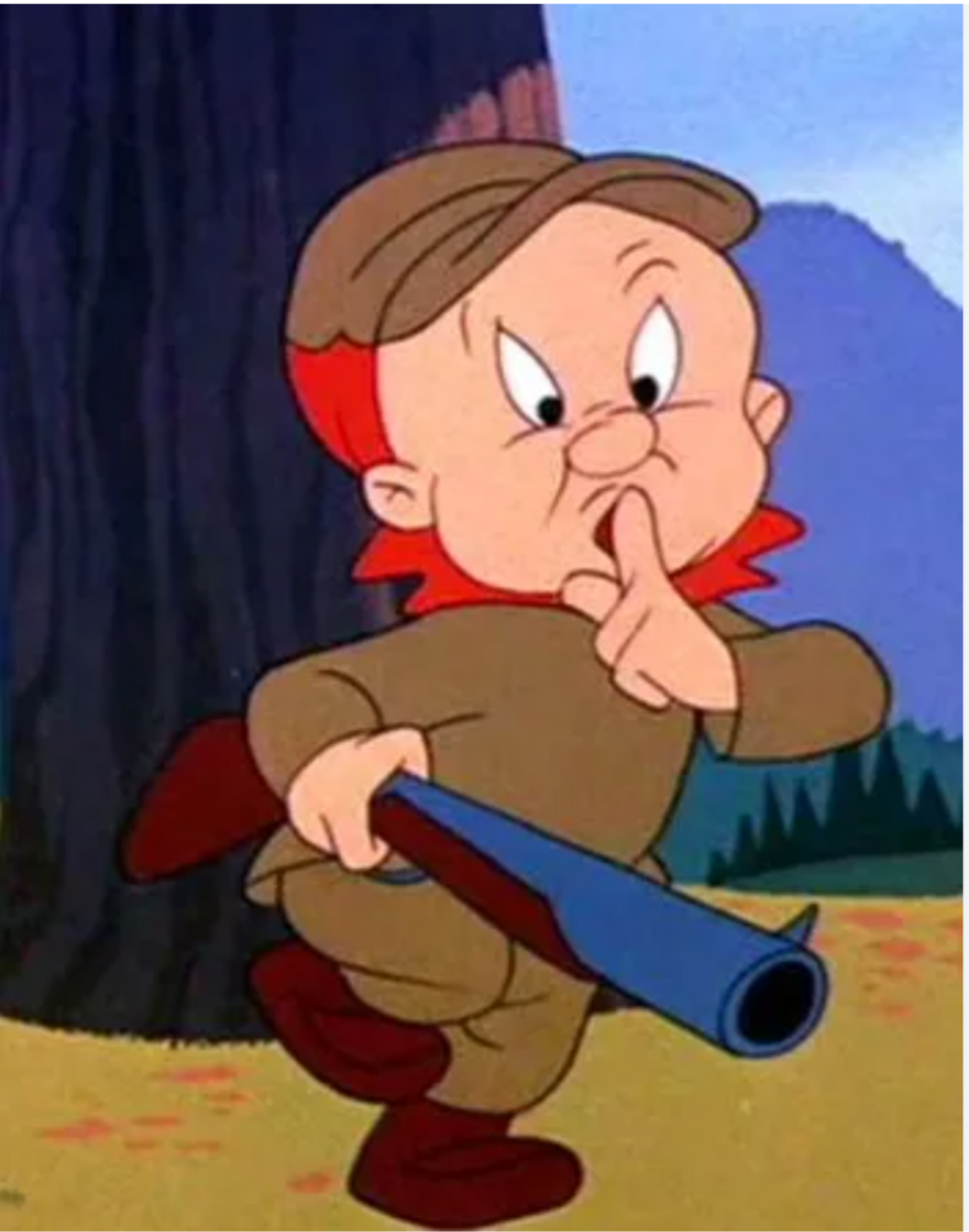 Elmer Fudd Blank Meme Template