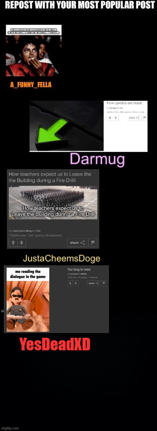 YesDeadXD | image tagged in black background | made w/ Imgflip meme maker