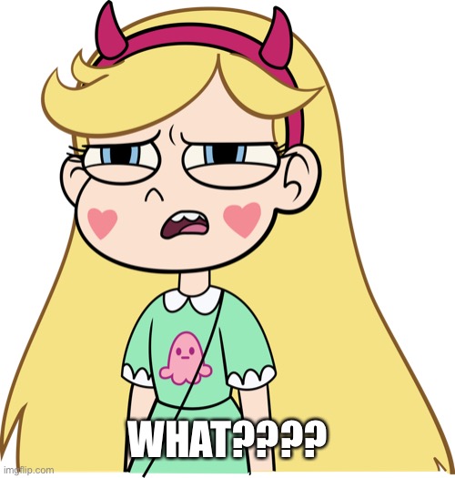 Star Butterfly Confused | WHAT???? | image tagged in star butterfly confused | made w/ Imgflip meme maker