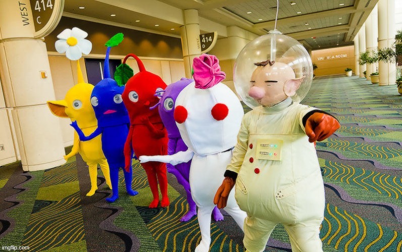 pikpost: olimar returns | made w/ Imgflip meme maker