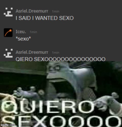 Just our normal conversations, keep scrolling | image tagged in quiero sexoooo | made w/ Imgflip meme maker