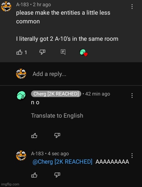 e (ps A-183 is me) | made w/ Imgflip meme maker