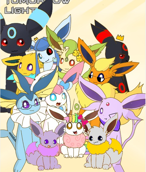 Spire's eeveelutions outline Blank Template - Imgflip