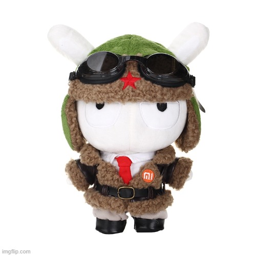 Chinese Air Forces Xiaomi Bunny Plushie | image tagged in chinese air forces xiaomi bunny plushie | made w/ Imgflip meme maker