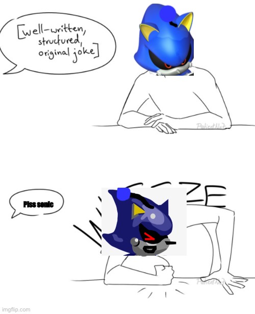 Piss sonic | Piss sonic | image tagged in well-written structured original koke | made w/ Imgflip meme maker