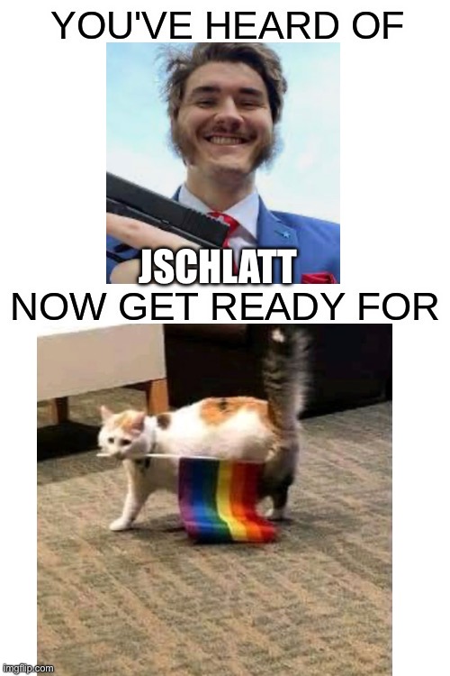 JSCHLATT | image tagged in cat | made w/ Imgflip meme maker