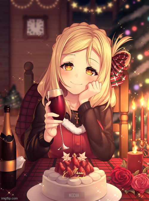 Saw this pic of Mari while searchin | image tagged in love live | made w/ Imgflip meme maker