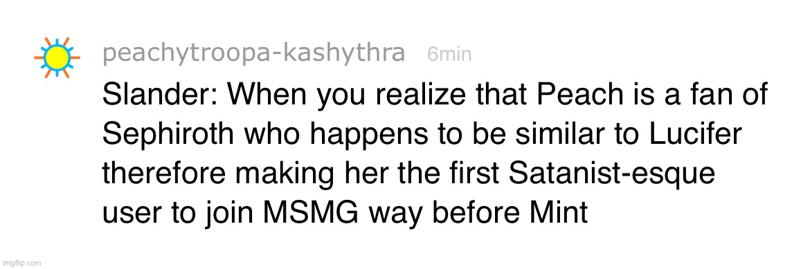Self slander | made w/ Imgflip meme maker