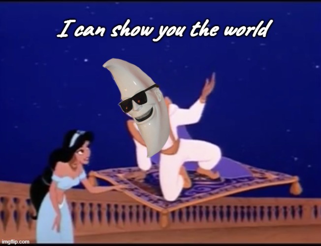 I Can Show You The World | I can show you the world | image tagged in i can show you the world | made w/ Imgflip meme maker