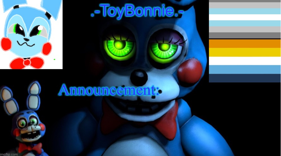 High Quality ToyBonnie’s template Blank Meme Template