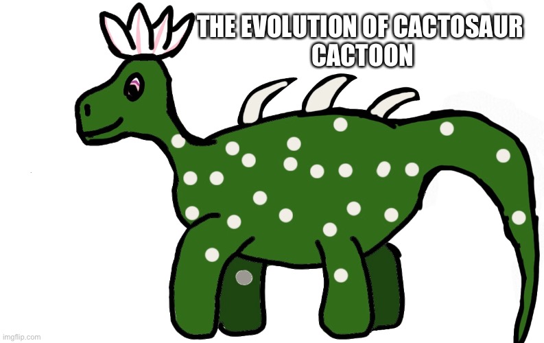 Cactoon- 002 | THE EVOLUTION OF CACTOSAUR 
CACTOON | image tagged in pokemon,drawing,cactus | made w/ Imgflip meme maker