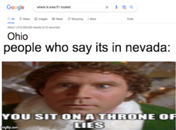 im just kidding its in nevada. OR IS IT (note:sorry for the low quality) | image tagged in memes,only in ohio | made w/ Imgflip meme maker