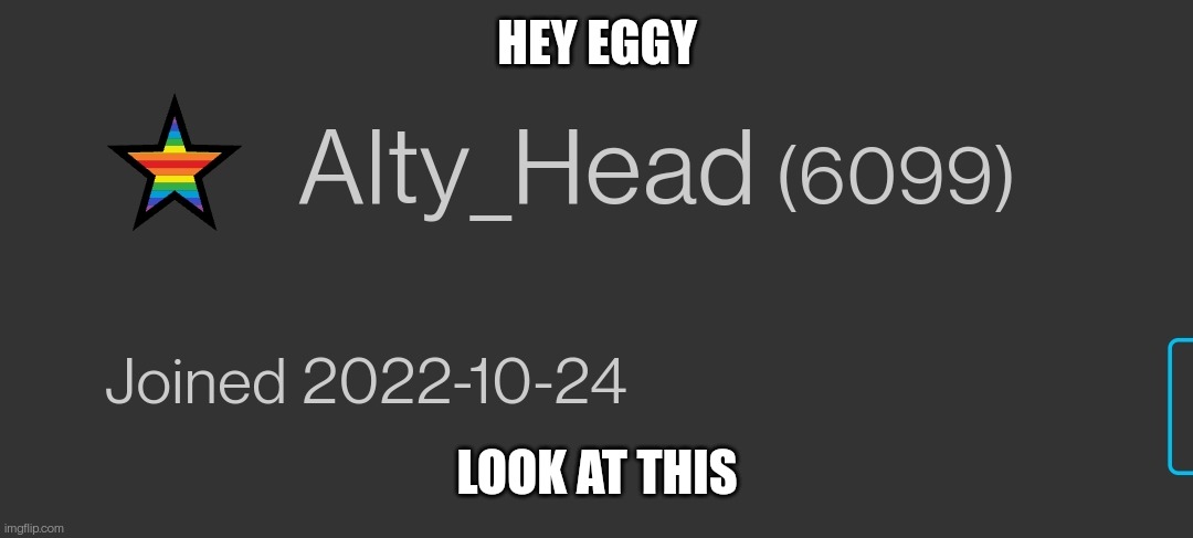 That's a nice amount of points | HEY EGGY; LOOK AT THIS | made w/ Imgflip meme maker