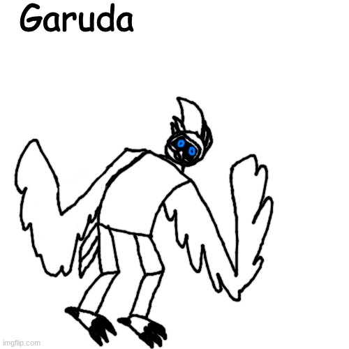 steel wool feathers !! | Garuda | made w/ Imgflip meme maker