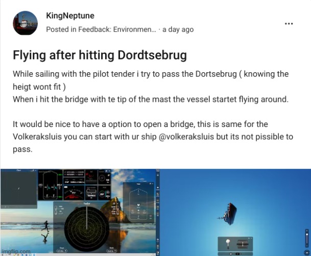 Good to know that ship sim still exists in nautis home | image tagged in msmg | made w/ Imgflip meme maker