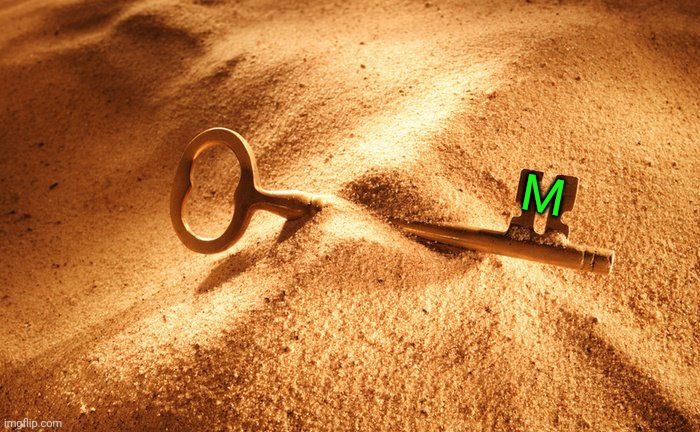 The Golden Key | M | image tagged in the golden key | made w/ Imgflip meme maker