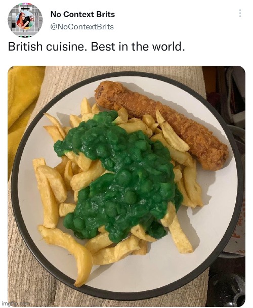 British Cuisine Imgflip
