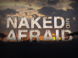 naked and afriad Blank Meme Template