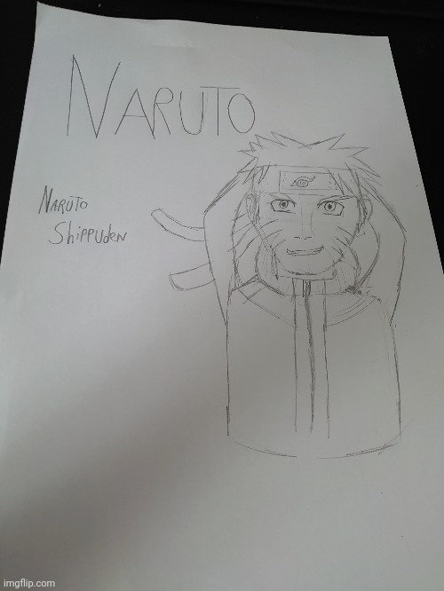 anyone like my naruto drawing? - Imgflip
