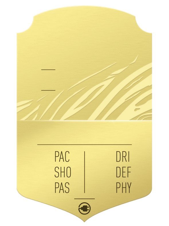 High Quality Player Card Template Blank Meme Template