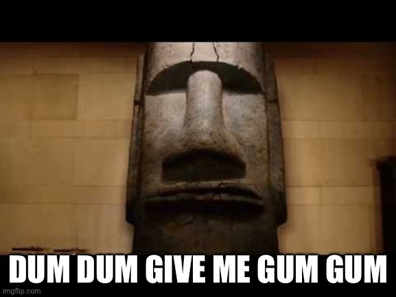 you dum dum | DUM DUM GIVE ME GUM GUM | image tagged in you dum dum | made w/ Imgflip meme maker
