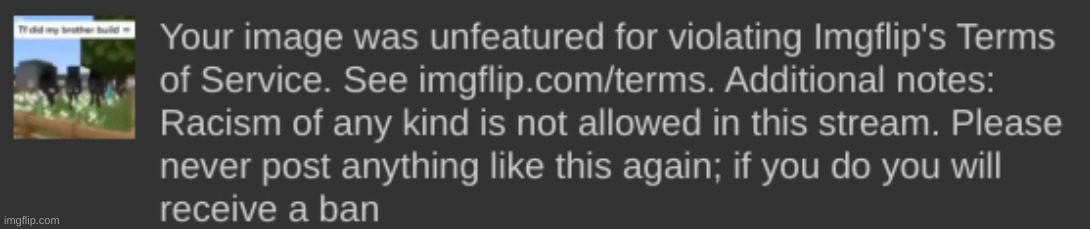 smh Minecraft stream can't take a bit of dark humor | made w/ Imgflip meme maker