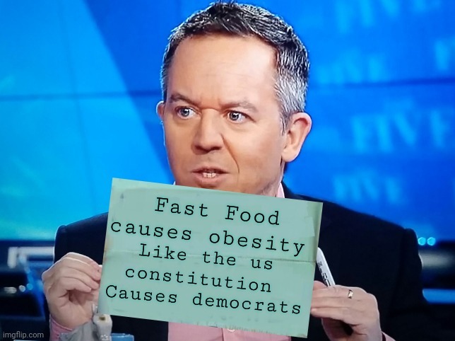 AI Facts | Fast Food causes obesity Like the us constitution Causes democrats | image tagged in ai facts | made w/ Imgflip meme maker