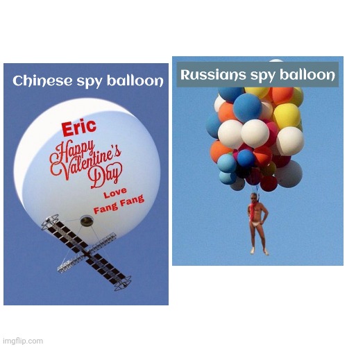 Eye in the sky | image tagged in spy,ballon | made w/ Imgflip meme maker