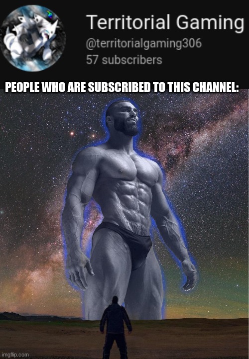 PEOPLE WHO ARE SUBSCRIBED TO THIS CHANNEL: | image tagged in omega chad | made w/ Imgflip meme maker