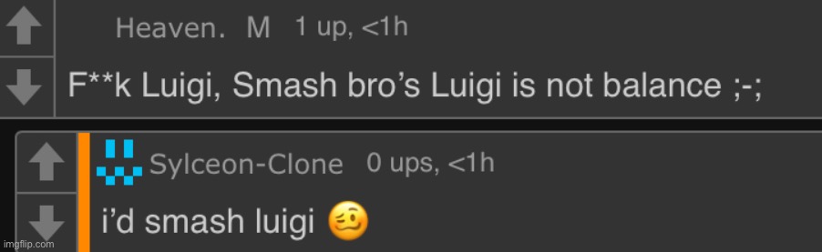 luigi | image tagged in bruh,lol,why are you reading this | made w/ Imgflip meme maker