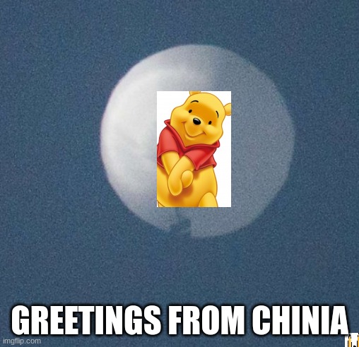 ballon | GREETINGS FROM CHINA | image tagged in china | made w/ Imgflip meme maker