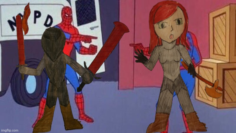 They both can do the same thing | image tagged in spiderman pointing at spiderman | made w/ Imgflip meme maker