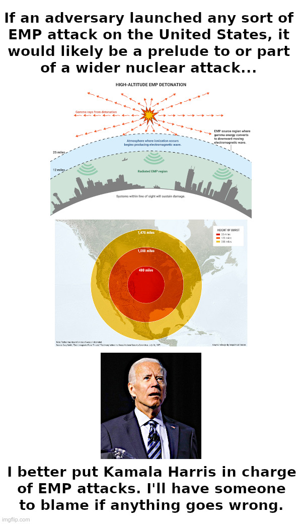 Is That A Spy Balloon Or Something Else? | image tagged in emp,attack,joe biden,kamala harris,clueless,china | made w/ Imgflip meme maker