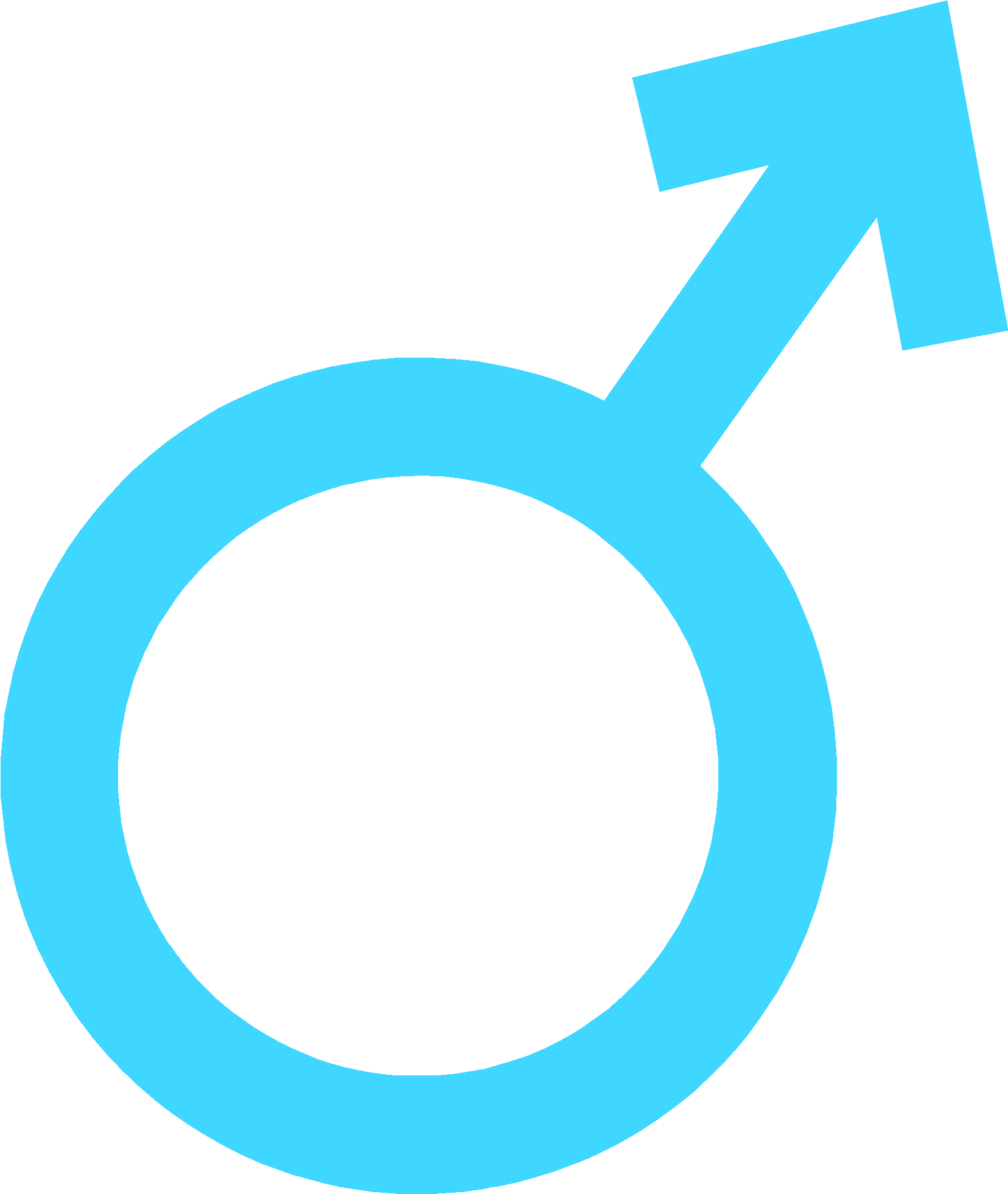 High Quality Male symbol Blank Meme Template