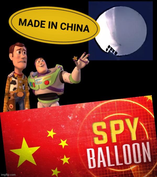 OK who had Chinese Spy Balloon? | image tagged in cabin the the woods,who had,chinese,spy,balloon,made in china | made w/ Imgflip meme maker