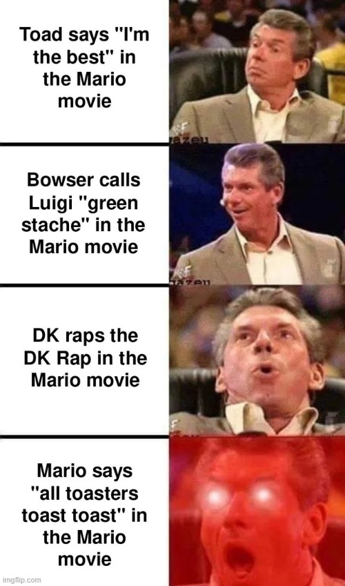 image tagged in mario,movie,repost,nintendo,memes,funny | made w/ Imgflip meme maker