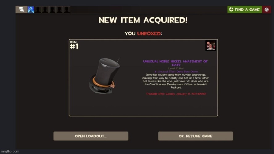 unboxed this a while back, thought I'd show you | made w/ Imgflip meme maker
